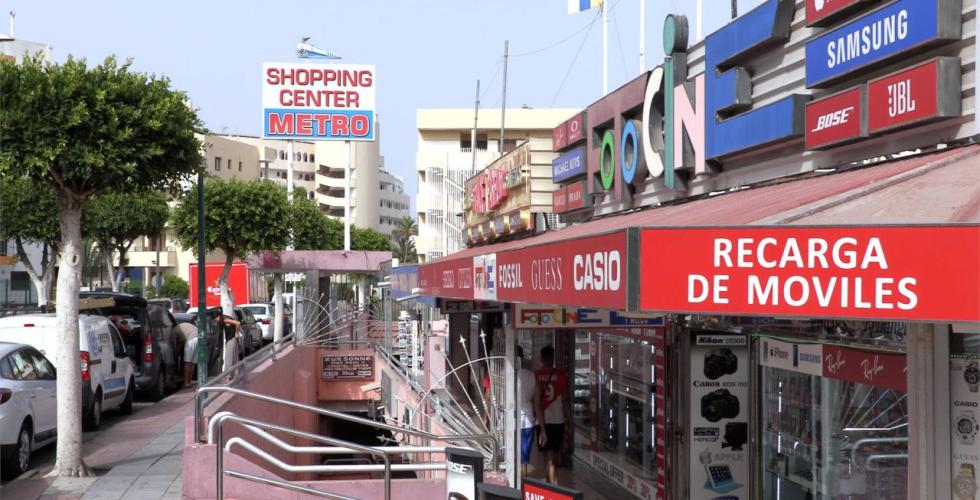 Metro kjøpesenter i Playa del Inglés.